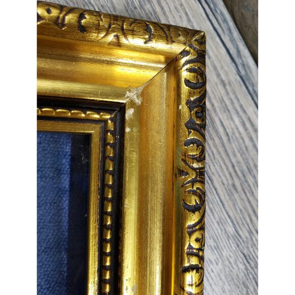 Fragonard Limoges Hand Painted Porcelain Cameo Shadowbox Framed - Picture 6 of 7